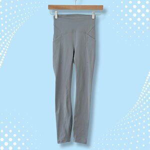 🤍 Gray Lululemon High-Rise Leggings w/ Pockets | Size 2